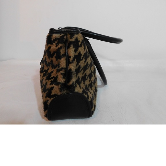 Adrienne Vittadini Cortina Calf Hair Handbag - Picture 4 of 8